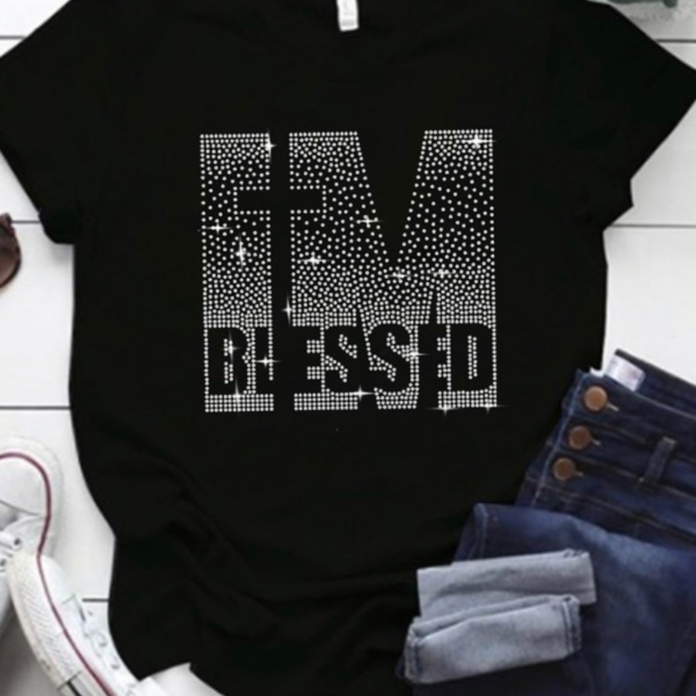 Ladies Black T-Shirt
